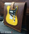 Classic Blonde Electric Guitar Wallet - Handmade from Genuine Leather