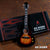 Vintage Sunburst Finish Acoustic Miniature Guitar Replica Collectible