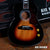 Vintage Sunburst Finish Acoustic Miniature Guitar Replica Collectible