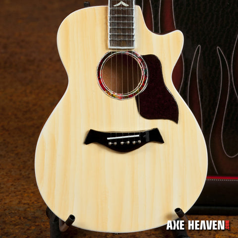 Classic Spruce Top Cutaway Acoustic Miniature Guitar Replica Collectible
