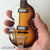 Classic Fab Four Set of 3 Classic Miniature Guitar Replica Collectibles