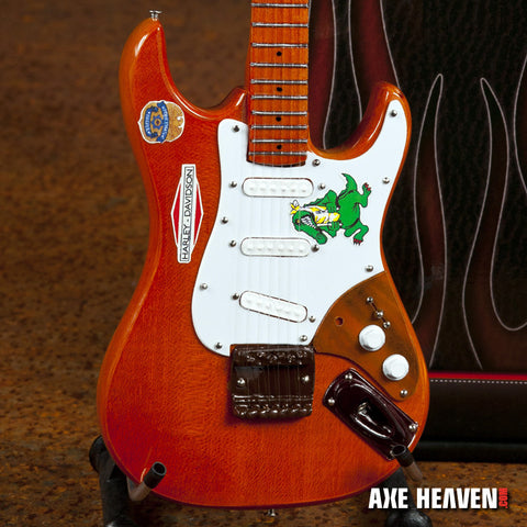 Jerry Garcia 1972 Alligator Graham Nash Miniature Guitar Replica Collectible