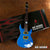 Officially Licensed Neil Zaza Blue NZS-1 Cort Miniature Guitar Replica Collectible