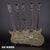 RICK NIELSEN™ Five-Neck Checkered Mini Guitar Replica Collectible - Officially Licensed