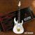 Steve Vai Signature White JEM Miniature Guitar Replica Collectible