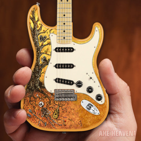 Officially Licensed David Lozeau "Tree of Life" Mini Fender™ Strat™ Guitar Model