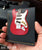 Red ST Electric Guitar Wallet – Handmade from Genuine Leather
