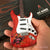 Officially Licensed David Lozeau "Sacred Heart" Mini Fender™ Strat™ Guitar Model
