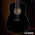 Jon Bon Jovi Miniature Black Acoustic Guitar Replica Collectible