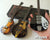Ed Sullivan Fab Four Set of 3 Classic Miniature Guitar Replica Collectibles