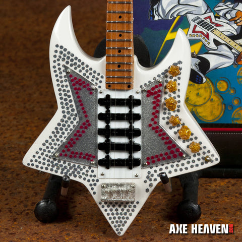 Officially Licensed Bootsy Collins “Space Bass” Miniature Guitar Replica Collectible