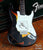 Burnt Fender™ Stratocaster™ Signature Miniature Guitar Replica - Officially Licensed