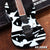 John Petrucci Black & White Picasso-Designed Miniature Guitar Replica Collectible